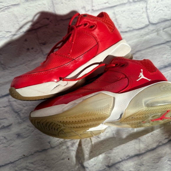 Jordan Red Sneakers - Picture 3 of 9